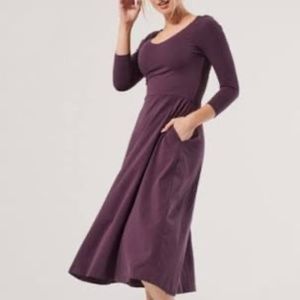 Pact Women’s Organic Cotton Fit n Flare Dress